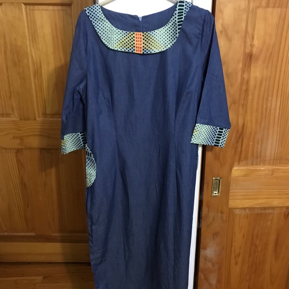 Dress- Denim look - Picture 3 of 5